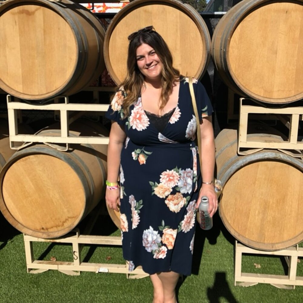Floral Wrap Dress